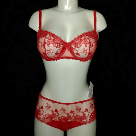 SIMONE PERELE Other - SIMONE PERELE DEMI U/W BRA - RED